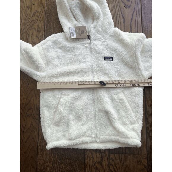 Patagonia Kids Los Gatos Hoody Jacket Birch White NWT Size Medium (10) - Picture 10 of 10